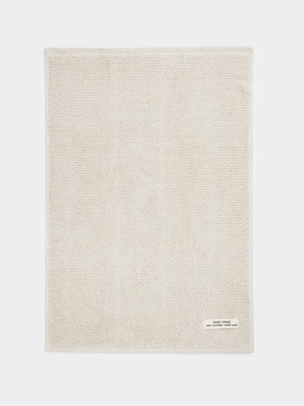 Сүлгі, 40х60 см, мақта, сарғылт-қоңыр, Felpado cotton, image-1