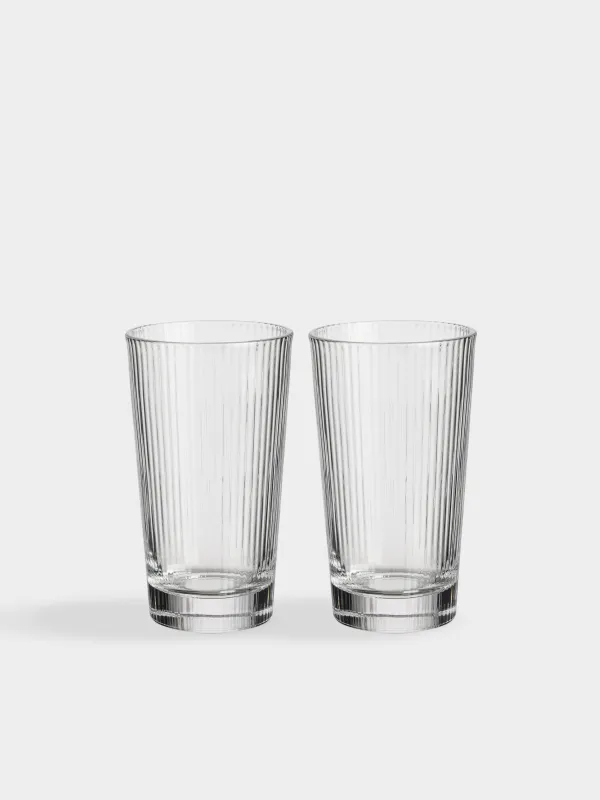 Стақан, 14 см, 400 мл, 2 дана, шыны Р, Ribby, image-0