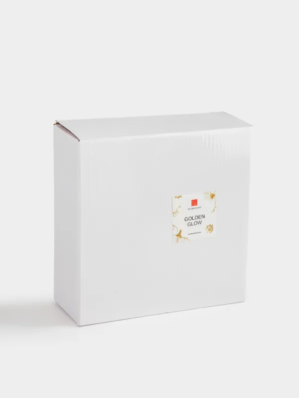 Блюдо глубокое, 18х6 см, Тыква с листом, Golden glow, image-5