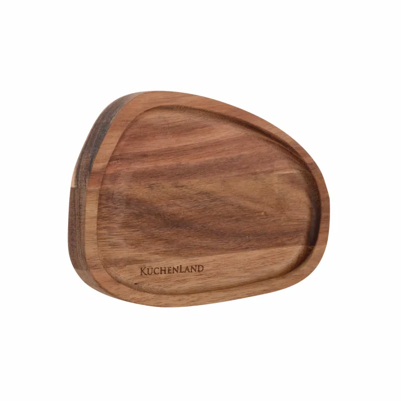 Набор блюд, 16х12/20х18 см, 2 шт, дерево, овальный, Noble tree, image-2