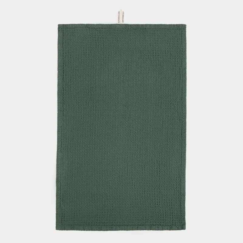 Асүйлік сүлгі, 40х60 см, 3 дана, мақта, жасыл/сүт түстес, Бұғы/Тор, Вудленд оқиғасы, image-3