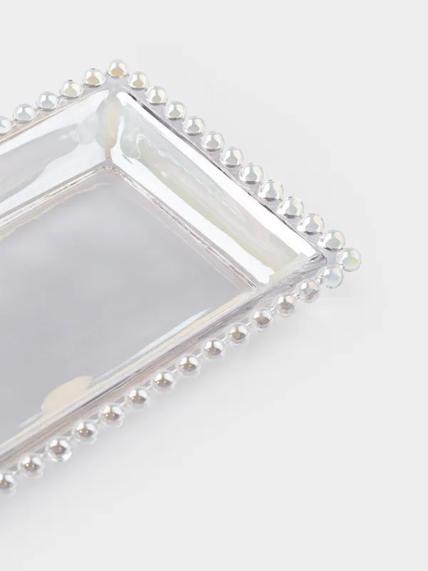 Табақша, 30х12 см, тікбұрышты, шыны, Меруерт, Moon, image-3