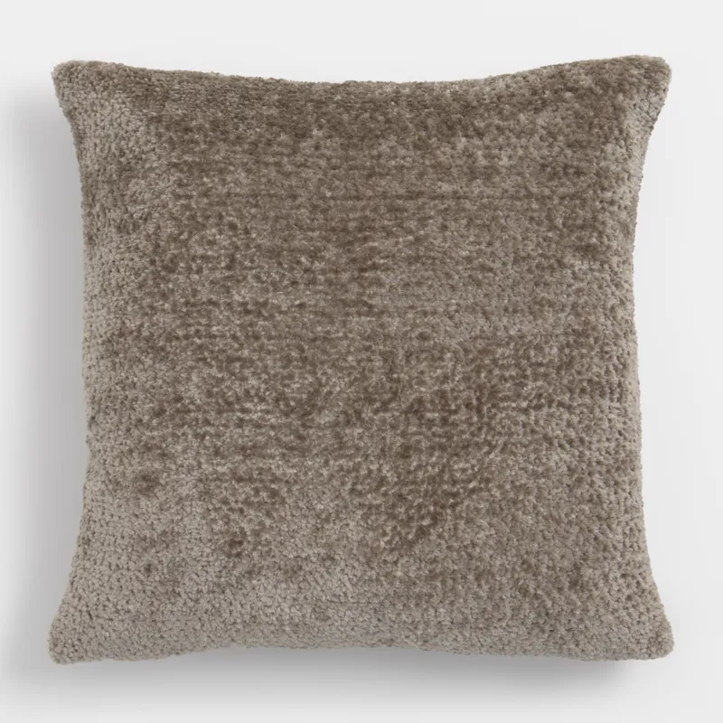 Сәндік жастық, 45х45 см, барқыт, қоңыр, Nordkap