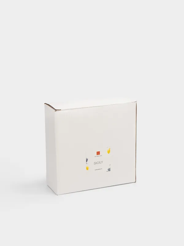 Салатник, 15х6 см, 600 мл, керамика D, молочный, Лимоны, Sicily, image-4