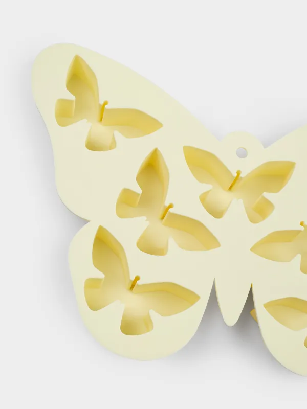 Форма для выпечки кексов, 29х20 см, 7 отд, силикон, молочная, Бабочки, Bakery, image-3