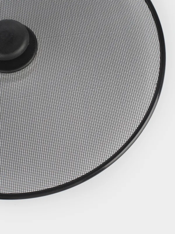 Крышка-рассекатель, 29 см, металл/пластик, черная, X-Loft, image-4