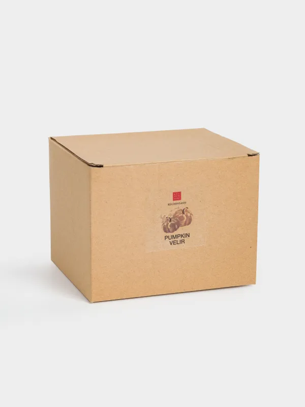 Саптыаяқ, 560 мл, керамика, сүтті-қоңыр, Асқабақ, Pumpkin велир, image-4