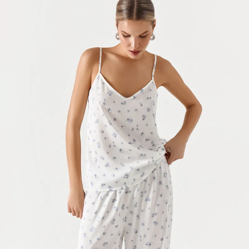 Топ, бело-голубой, Tesia