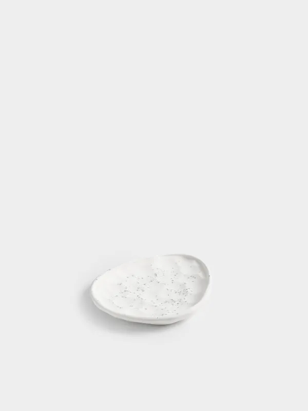 Блюдо декоративное, 21х16 см, Мятый эффект, Antic silver, image-4