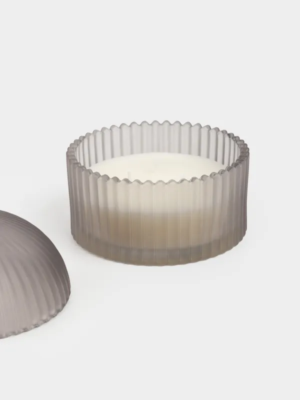 Свеча ароматическая, 11x13 см, в подсвечнике, Leather Incense, Incense, image-2