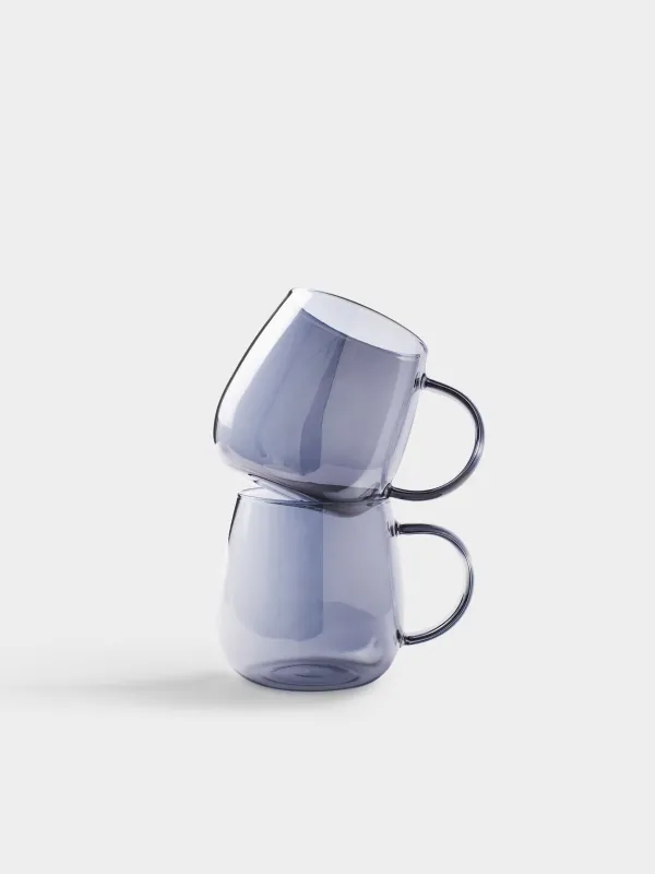 Шай жинағы, 2 тұлға, 3 зат, пайдаланылған Шыны / Болат, сұр-алтын, Clear color, image-4