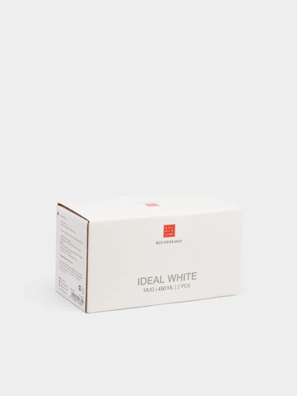 Үйірме, 450 мл, 2 дана, фарфор F, ақ, Ideal white, image-7