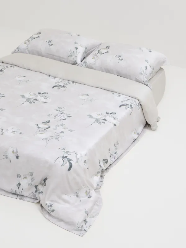 Постельное белье, евро, тенсель, Цветы, Tencel, image-2