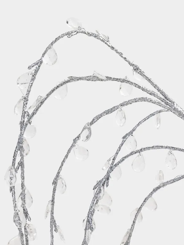 Ветка декоративная, 1 м, Кристаллы, Crystal decor, image-2
