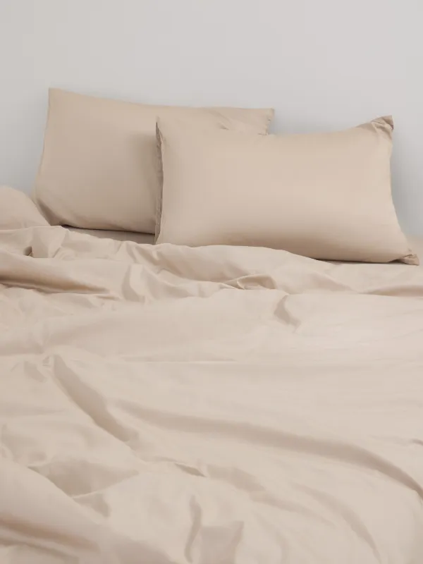 Пододеяльник, 200х220 см, сатин 300 ТС, песочный, Satin, image-3