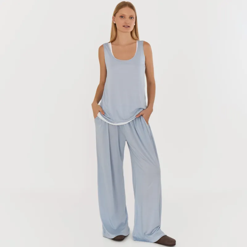 Әйелдер шалбары, үйге арналған, өлшемі L, вискоза/полиэстер, қызғылт, Railia