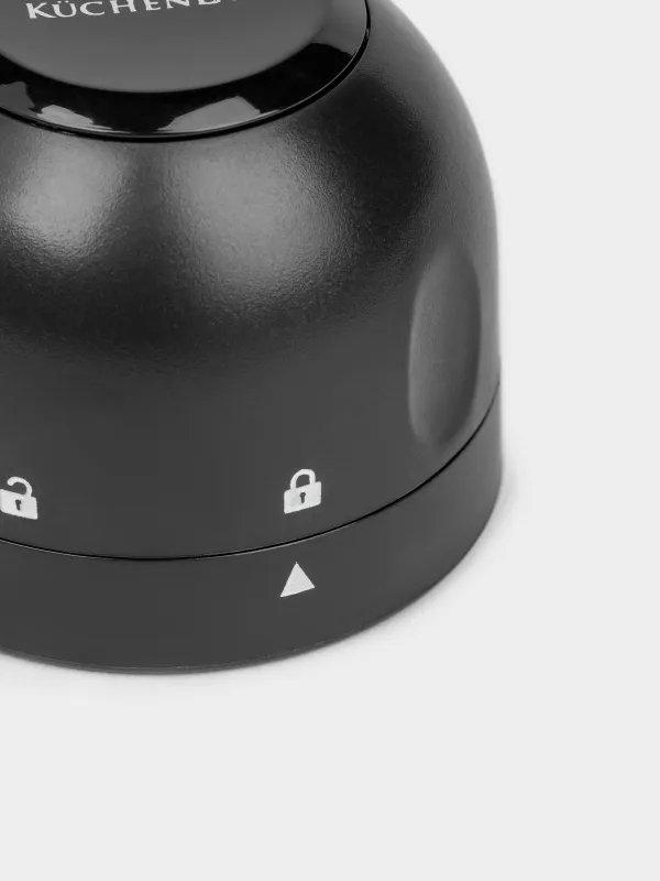 Шампан бөтелкесіне арналған тығын, 4 см, құлыптау механизмі бар, пластик, қара, күмбез, Bar, image-3