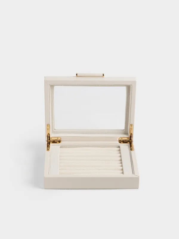 Зергерлік қобдиша, 20х15 см, жасанды былғары/МДФ, сарғылт-қоңыр, Premiere one, image-3