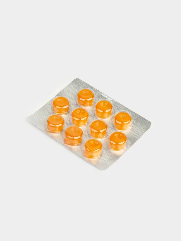 Кәмпит, 32 гр, 10 дана, қантсыз, Шырғанақ және бал, Candy life, image-1