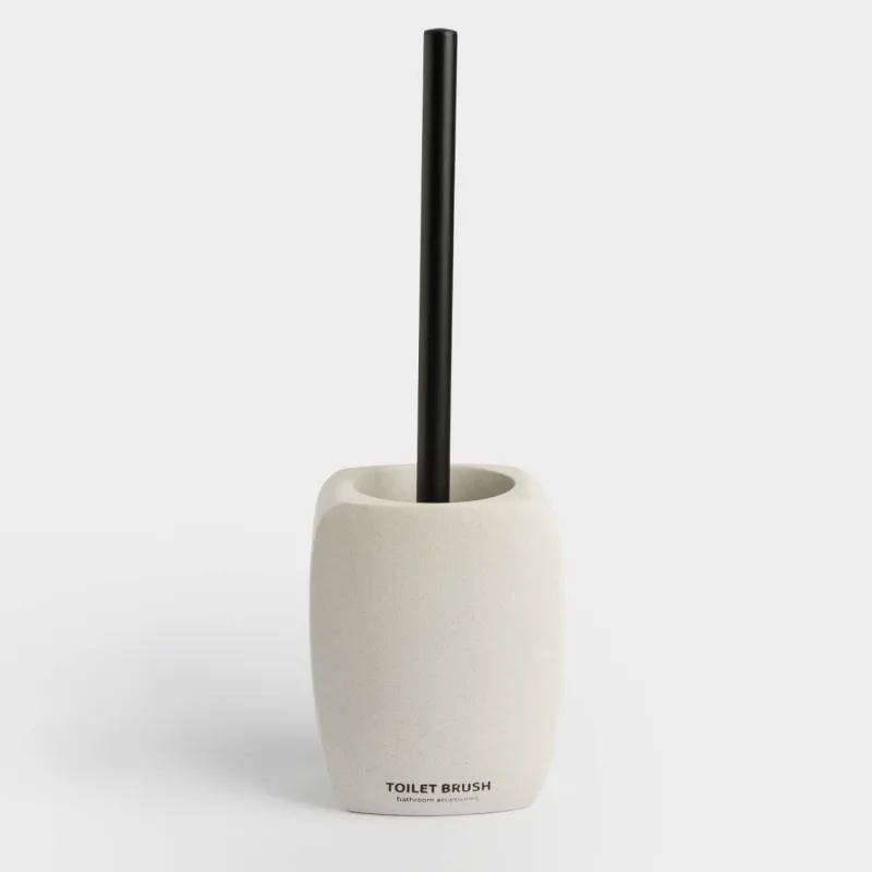 Дәретханаға арналған ысқыш, 35 см, тұғыры бар, резеңке/цемент, құм, ауыр