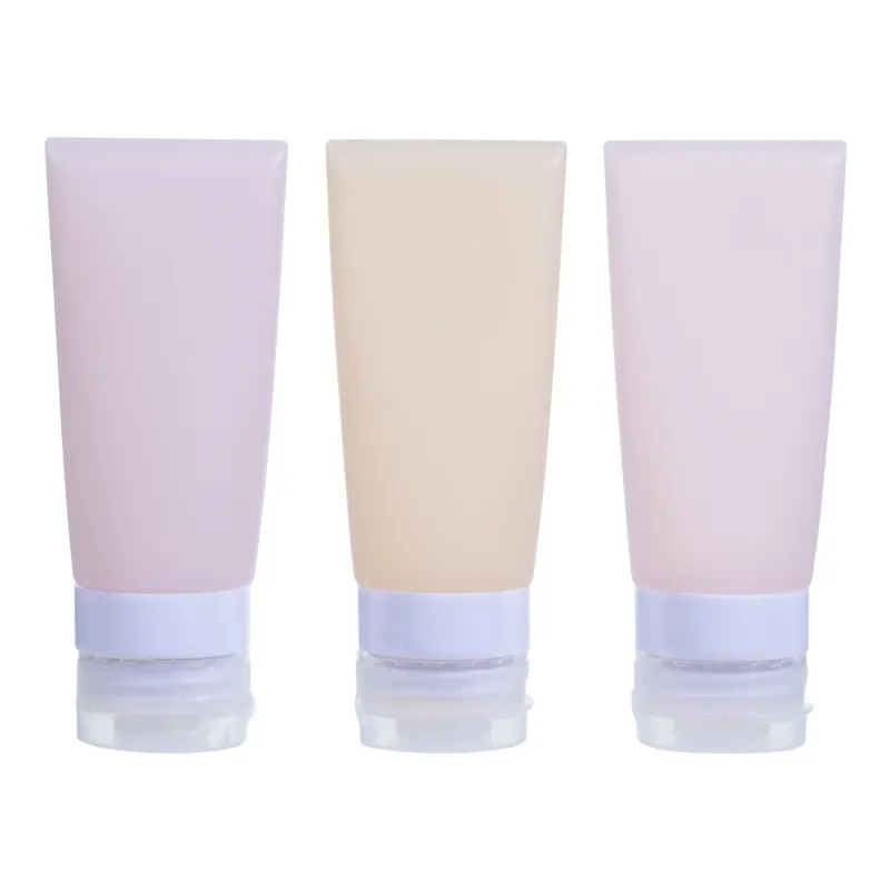 Саяхатқа арналған құтылар жиынтығы, 3 дана, тюбиктер, косметикадағы, силикон, Travel color, image-0