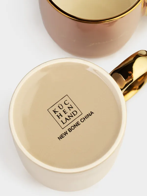 Кружка, 350 мл, 2 шт, с ситом на подставке, Scroll, image-7