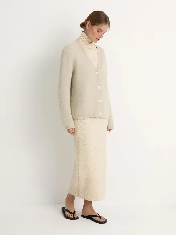 Әйелдер кардиганы, өлшемі L, полиэстер/акрил/нейлон/жүн, сарғылт-қоңыр, Lianet, image-1