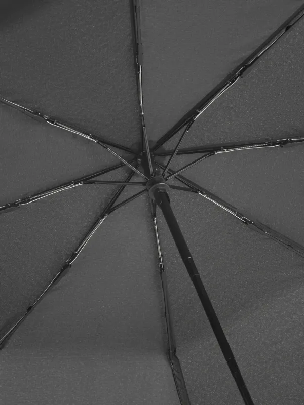 Қолшатыр, 57 см, жиналмалы, автоматты, эпонж, қара, Ray light, image-1