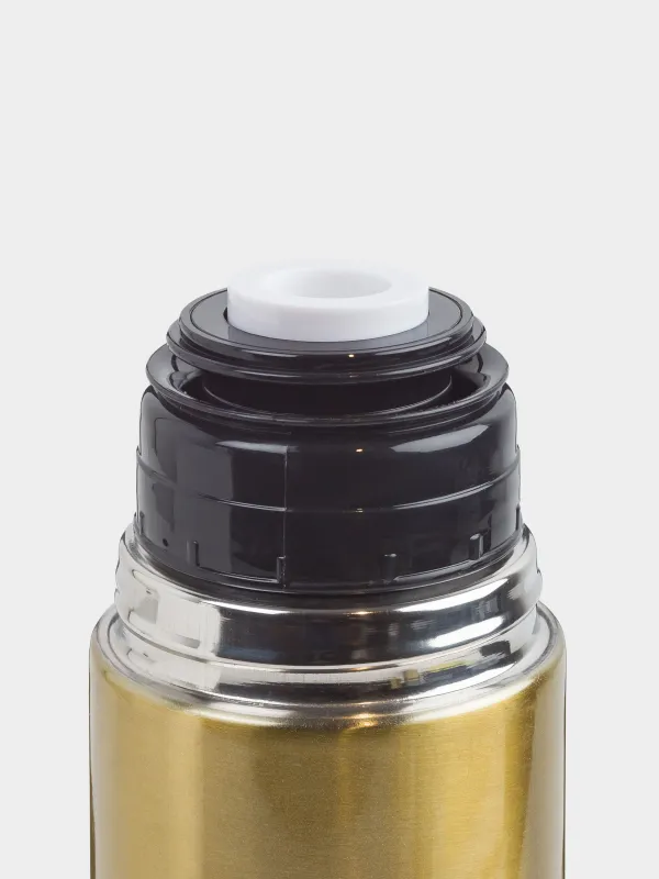 Сусындарға арналған жиынтық, 2 адам, 3 зат, жол, термос 750 мл, болат/пластик, алтын, Classic gold, image-3