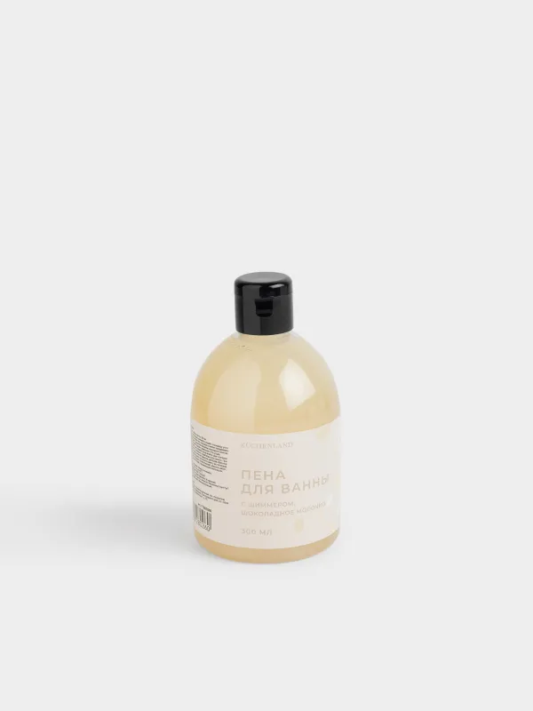 Пена для ванны, с шиммером, бежевая, Fragrant salt, image-0