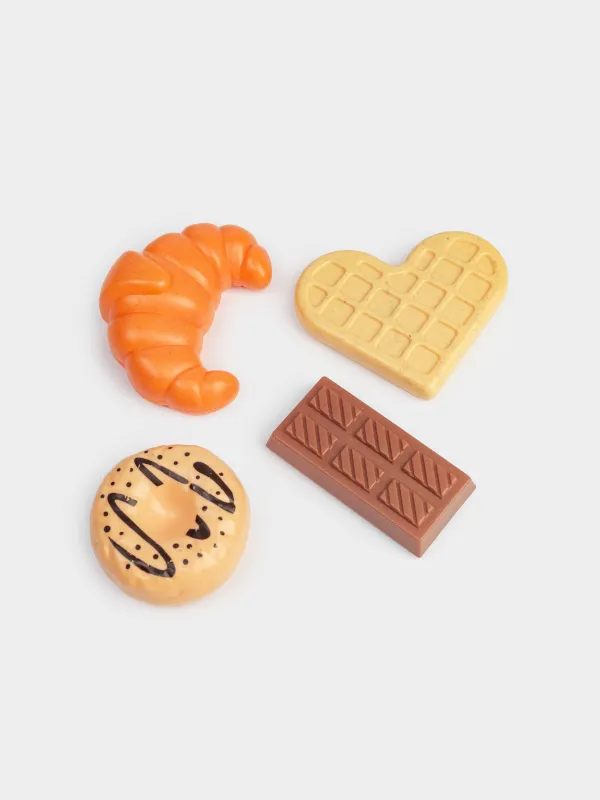 Ойын жиынтығы, 14 зат, өсімдік талшығы/пластик, Пикникке арналған себет, Game, image-4