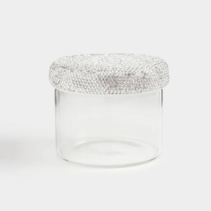 Сақтауға арналған ыдыс, 10х9 см, 450 мл, шыны Б/страздар, Crystal decor