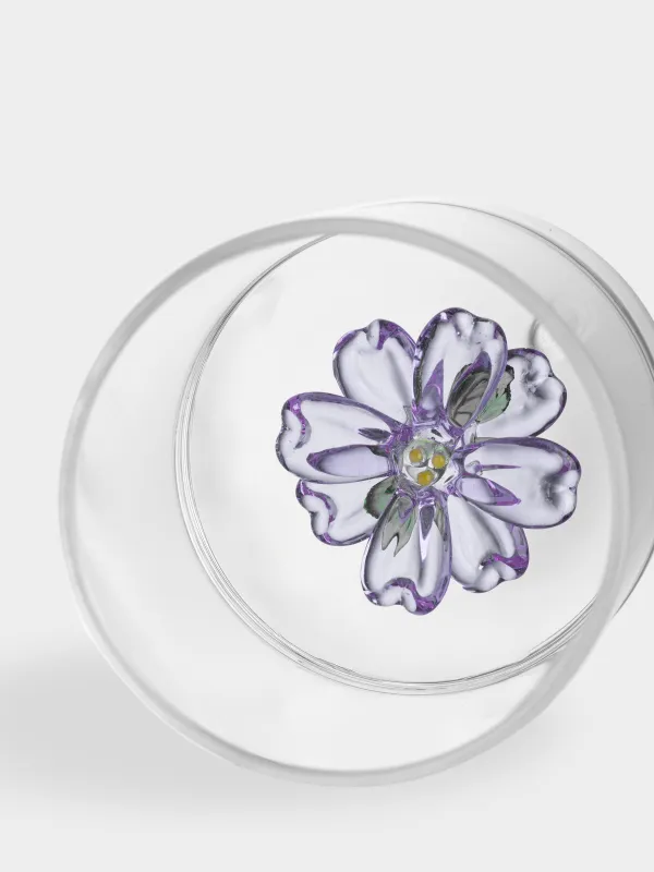 Стақан, 12 см, 300 мл, шыны Б, Гүл, Shape, image-3