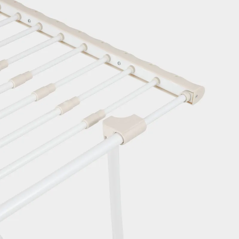 Киімге арналған еден кептіргіші, 200х55 см, жылжымалы, металл, сарғылт, Compact, image-5