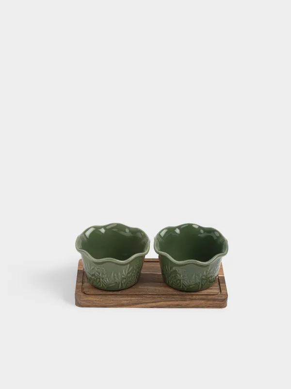 Набор для закусок, на подставке, Ветви, Forest ode, image-1