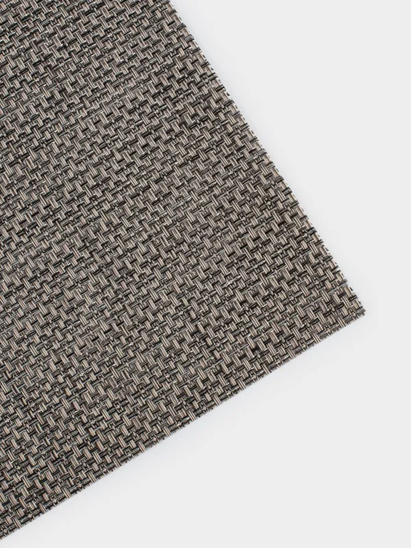 Аспаптарға арналған майлық, 30х45 см, ПВХ, тікбұрышты, қою сұр, Solid, image-2