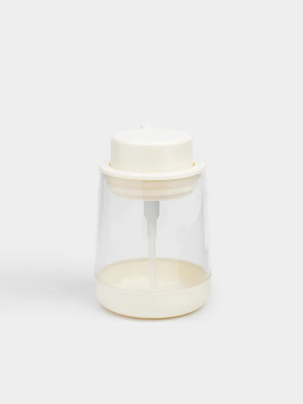 Сұйық сабынға арналған диспенсер, 300 мл, пластик, сүт түстес, Eleos, image-2