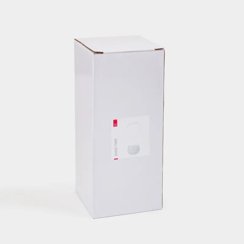 Құм сағаты, 20 см, 15 секунд, ішінде кристалдары бар, шыны, Sand time, image-3