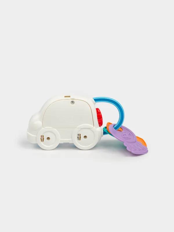 Тістегіш ойыншық 20х8 см, музыкалық, жарықтандырылған, пластик/полипропилен, Көлік, Traffic, image-2