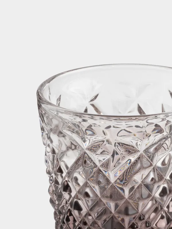 Стакан, 10 см, 250 мл, стекло Р, коричневый градиент, Veneto color, image-3