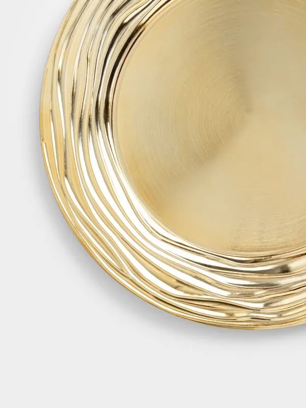Тарелка подстановочная, 33 см, Волны, Plastic wave, image-2