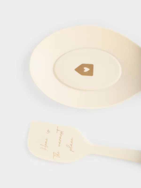 Подставка под ложку, 20 см, с лопаткой, Дома, Amour, image-4