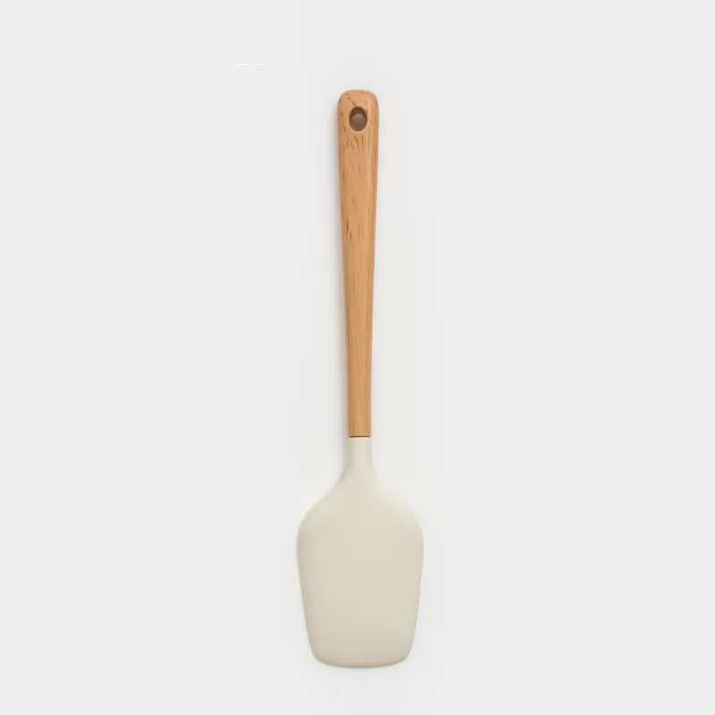 Қалақша, 22 см, силикон/пластик, сарғылт-қоңыр, Letia