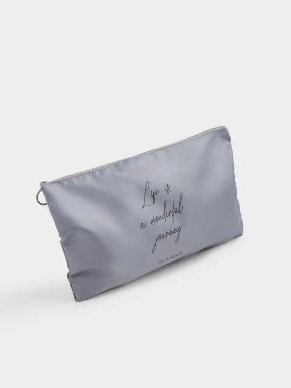 Органайзер для белья, 27х16 см, саржа, серый, Travel comfort, image-1