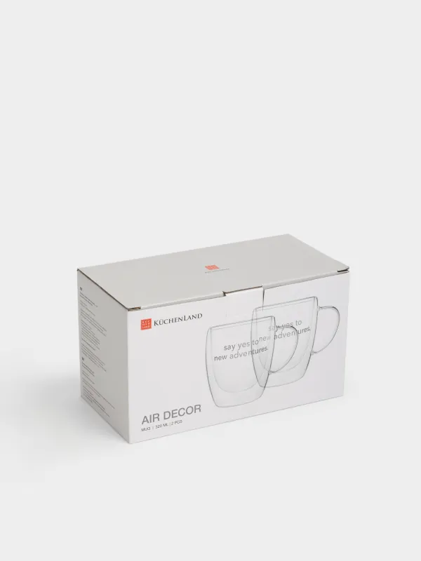 Кружка, 320 мл, 2 шт, Air decor, image-4