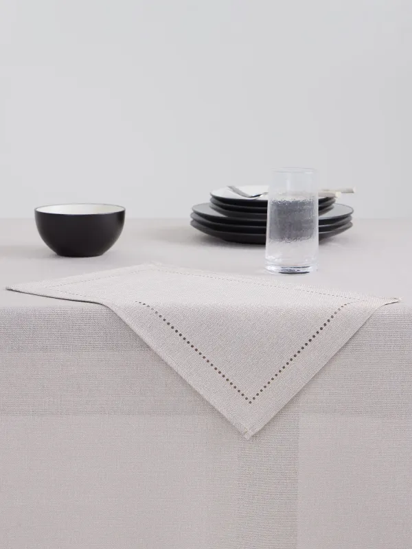 Аспаптарға арналған майлық, 30х45 см, полиэстер, тікбұрышты, сарғылт-қоңыр, Hemstitch, image-4