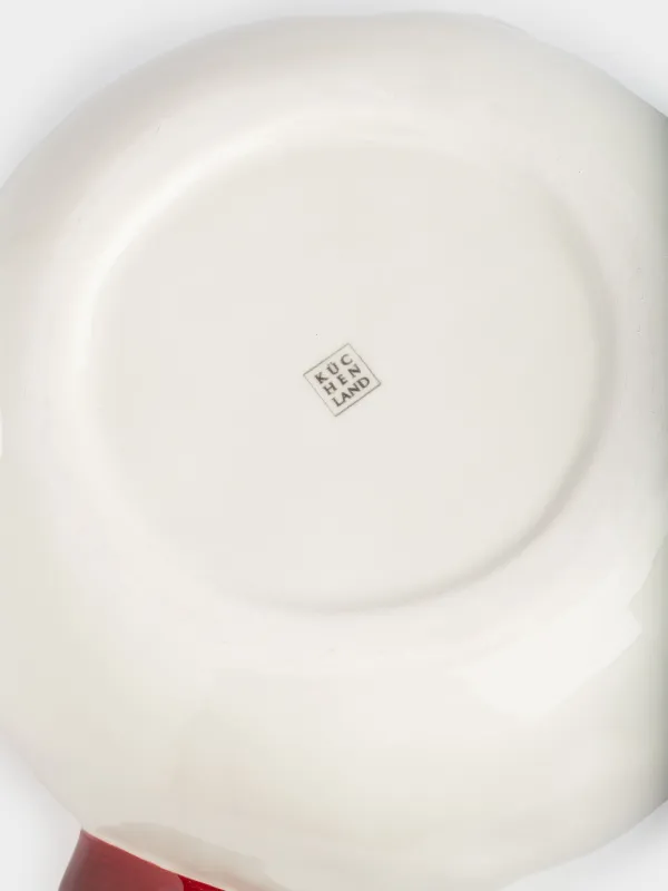 Гүл вазасы, 19 см, сәндік, керамика, Анарлар және мандариндер, Fruit, image-5