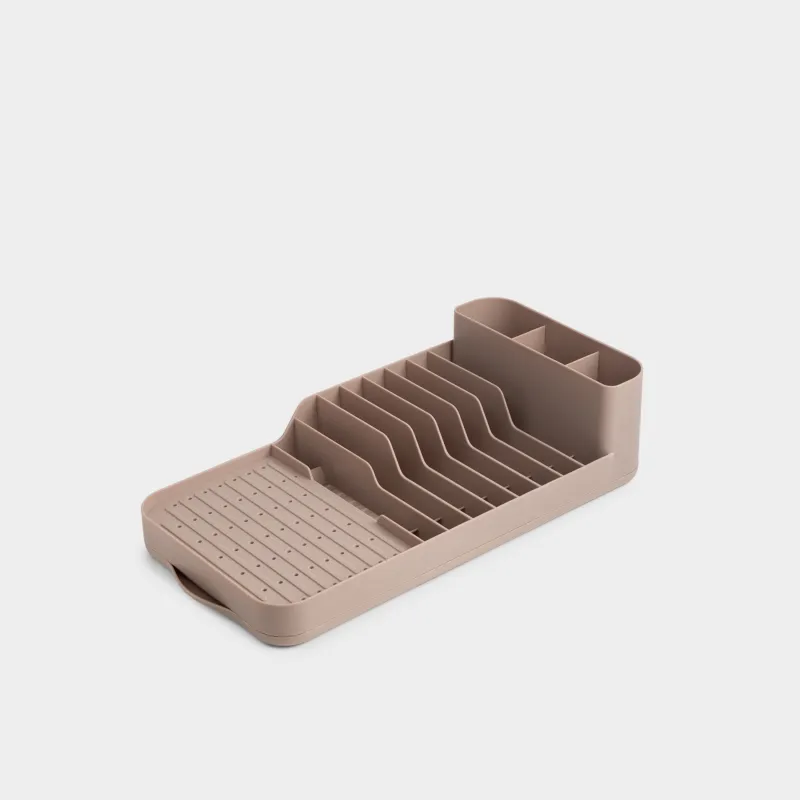 Ыдыс-аяққа арналған кептіргіш, 44х22 см, пластик, сарғылт-қоңыр, Galori