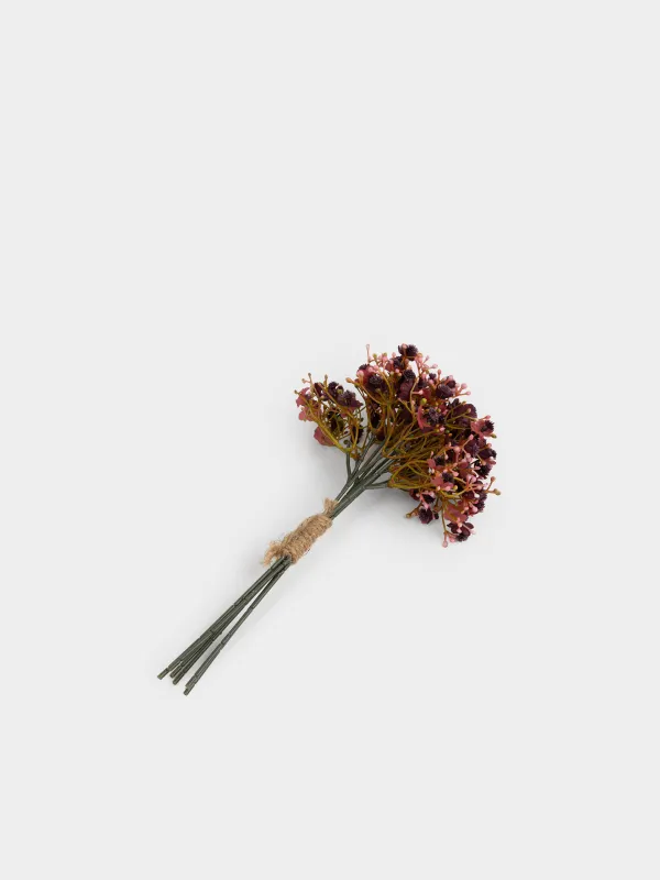 Букет декоративный 30 см, пластик, Розовые цветы, Flower garden, image-3