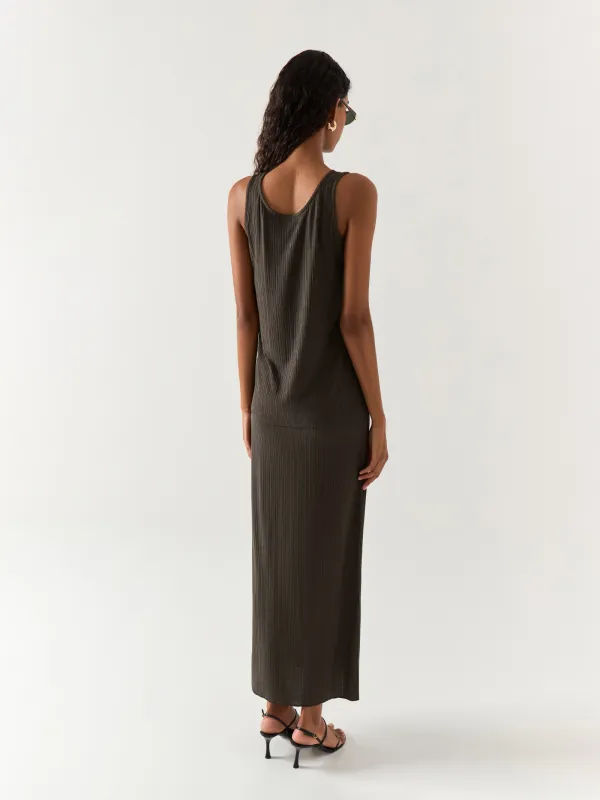 Юбка женская, с разрезом, Amitta, image-5